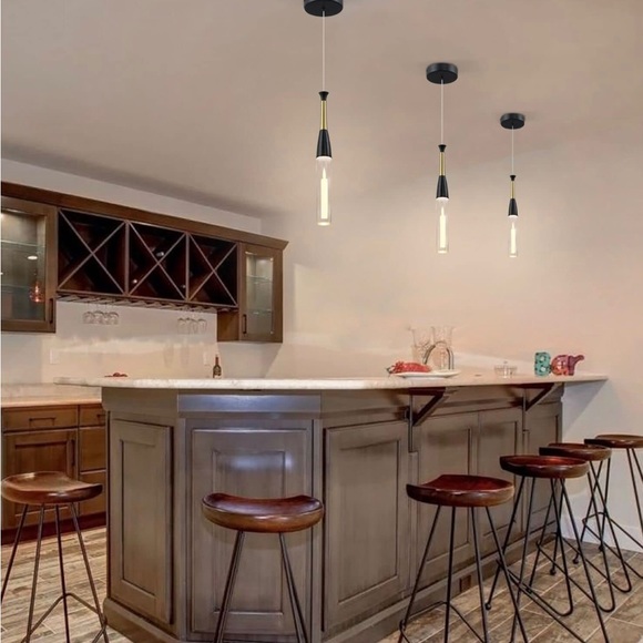 Pendant Light Fixtures 3D Carved Candle Decorative Crystal Pendant Light - Picture 4 of 8